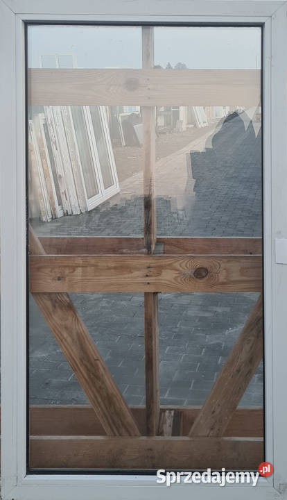 OKNA KacprzaK Witryna 73X130 FIX Używany PCV