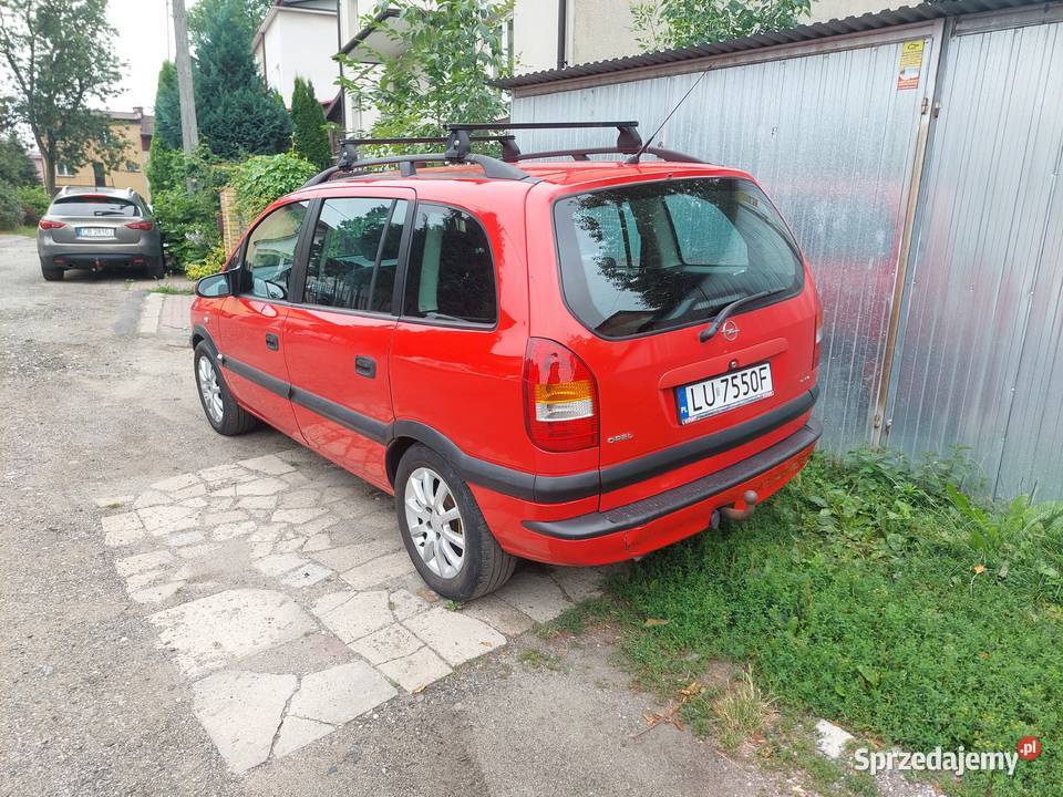 Zafira bez rdzy z Włoch lubelskie