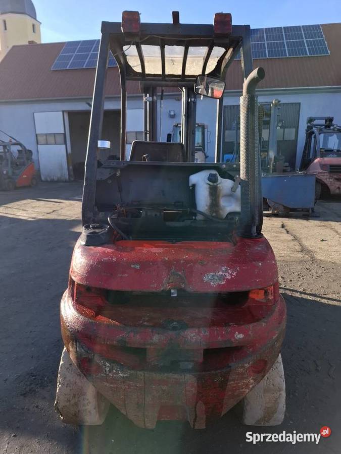 Wózek widłowy Linde H30D03 tripleks z wolnym Targoszyn