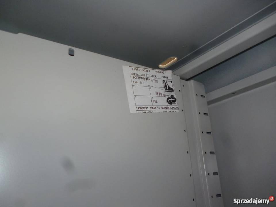 Szafa biurowa roletowa żaluzjowa Steelcase Poznań