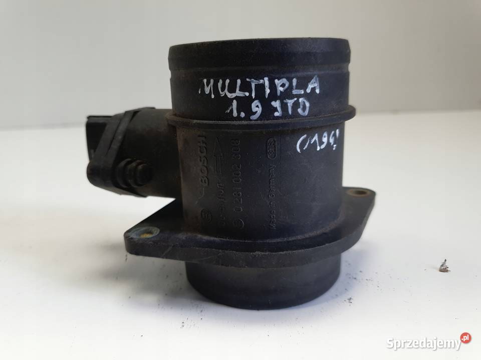 PRZEPŁYWOMIERZ Fiat Multipla 19 JTD POWIETRZA Rudka