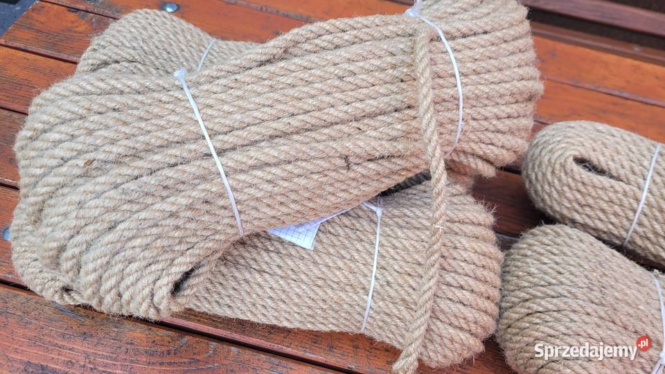 Lina Jutowa na Drapak Kota 50m 10mm sznurek Dla kotów