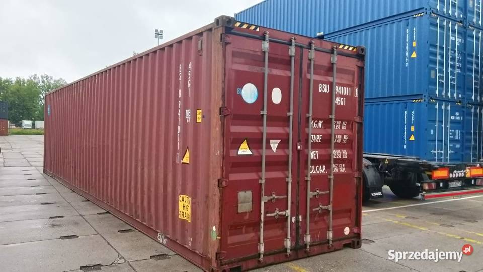 Kontener morski 12m transport cała Polska Kutno