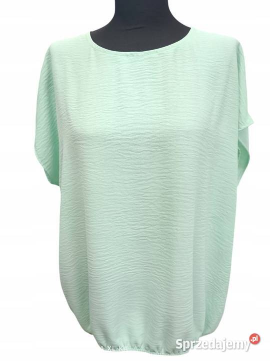 Top bluzka gumka Arigo pistacja 50 biust 120 Wieluń