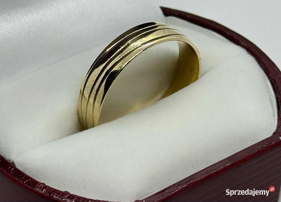 Złota Obrączka pr 585 578g R31 Elbląg