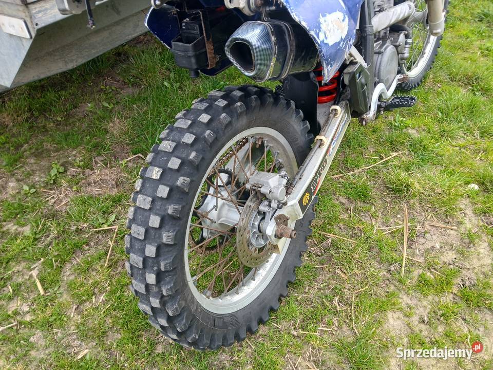 Suzuki drz dual sport uszkodzony
