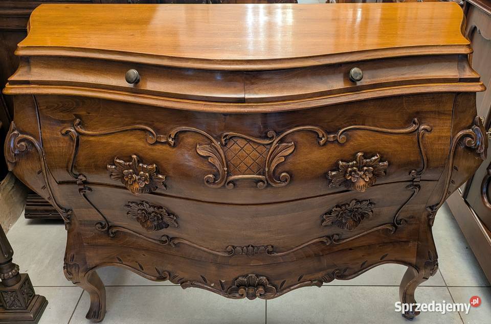 Wspaniała komoda neobarokowa orzech sklep Dąbrowa Górnicza sprzedam