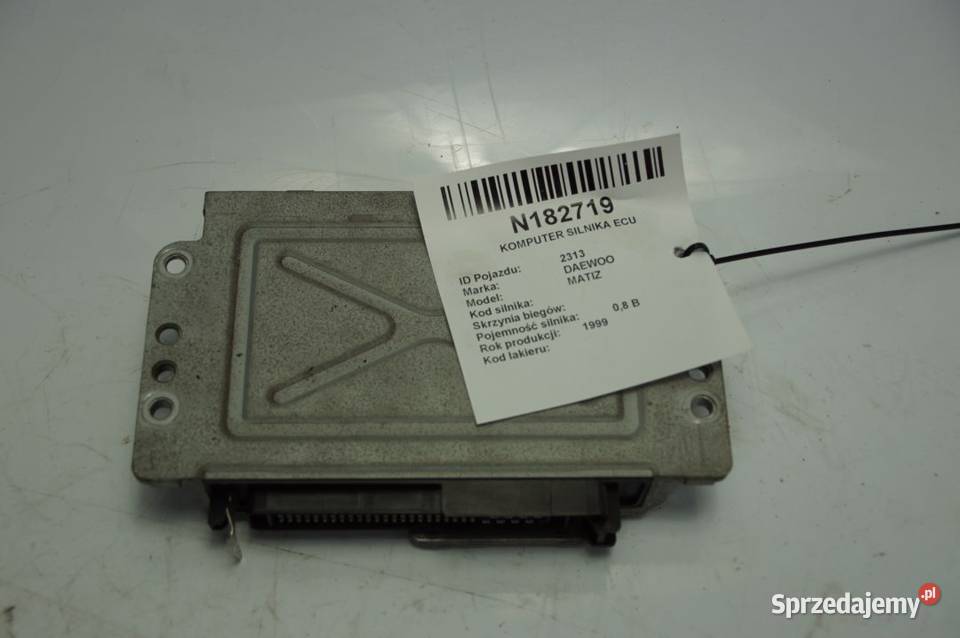 KOMPUTER SILNIKA ECU DAEWOO MATIZ 96259124 Lipno