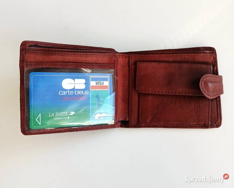 Portfel Pierre Cardin skóra vintage
