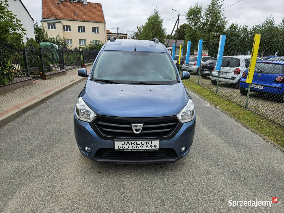 Dacia Dokker Opłacona Zdrowa Zadbana Serwisowana ABS Kisielice