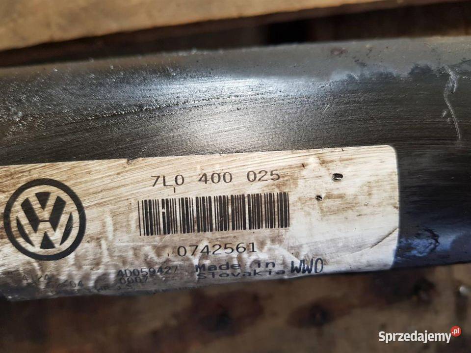 SANKI PRZEDNIE 7L0400025 VOLKSWAGEN TOUAREG Lipno