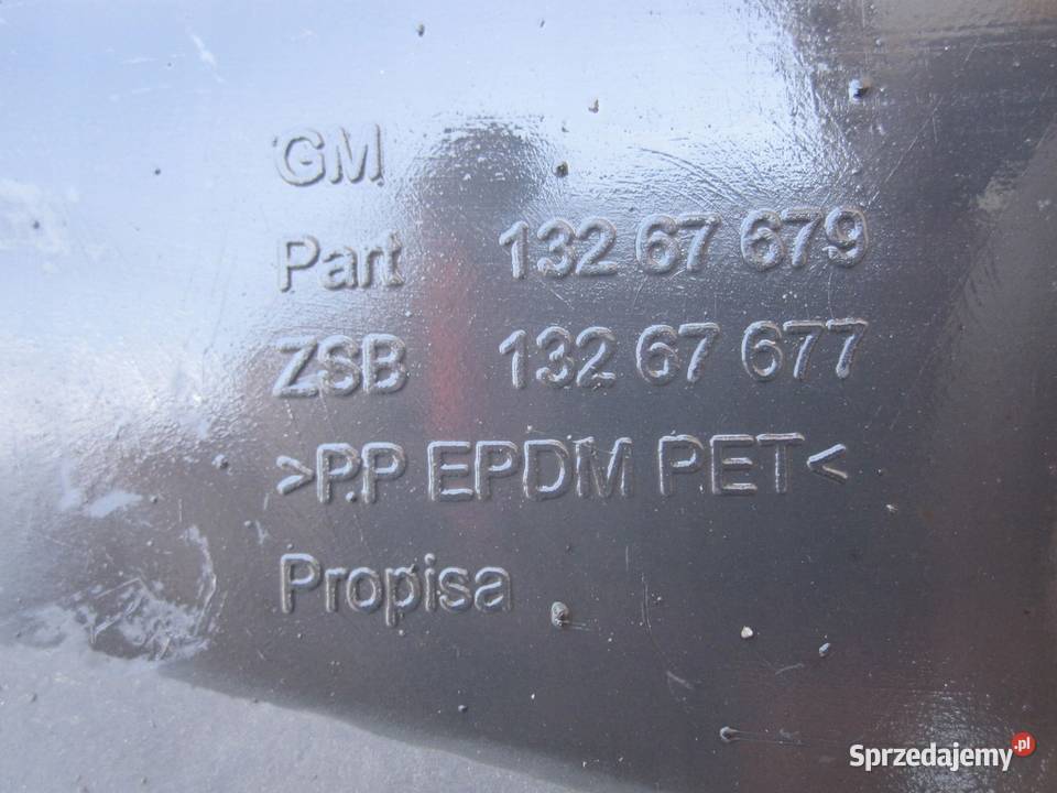 OPEL MERIVA B 10r nadkole prawe przód część Karoseria Kielce