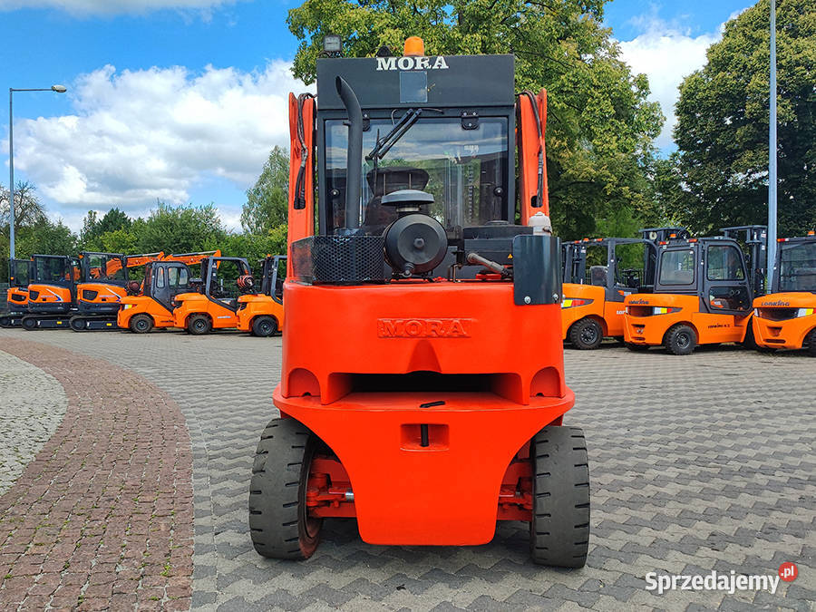 wózek widłowy kompaktowy Mora M80C 8 ton LPG Kęty