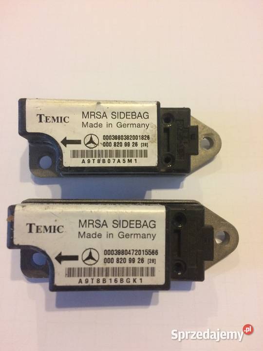 Zestaw poduszek powietrznych Mercedes W202 W210 osobowe Pozostałe Gdańsk