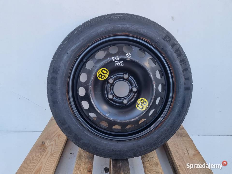 KOŁO DOJAZDOWE 12585 R16 2160115 5x110 Chełm sprzedam