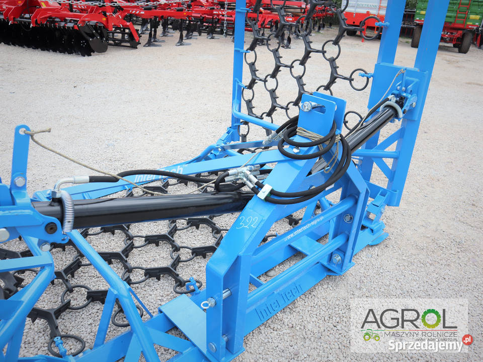 Włóka łąkowo polowa Inter Tech 4 5 6 8m Agro nieuszkodzony Żuromin