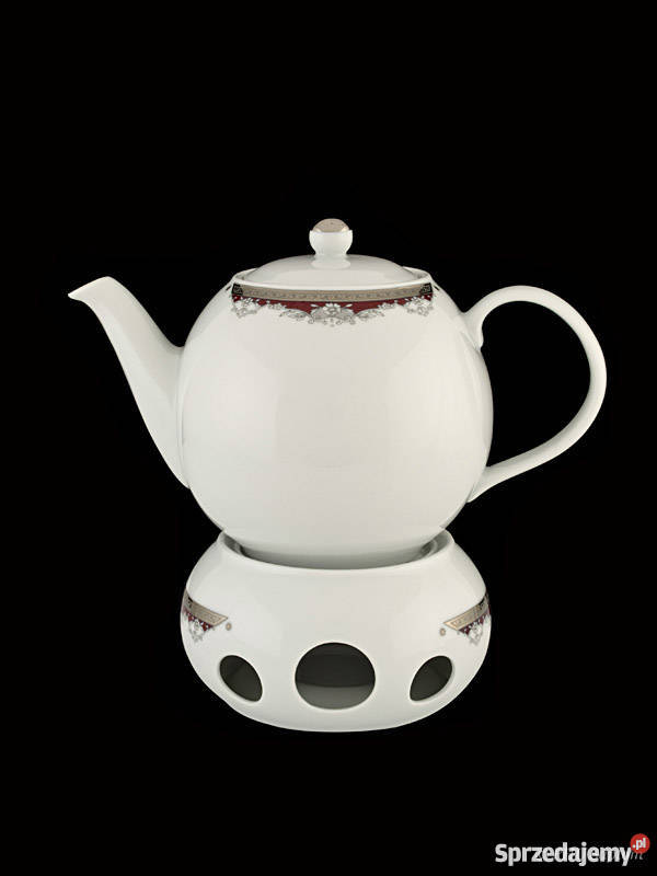 Serwis do kawy Arabic Nordic Caliope 12osobowy Porcelana i szkło Wałbrzych