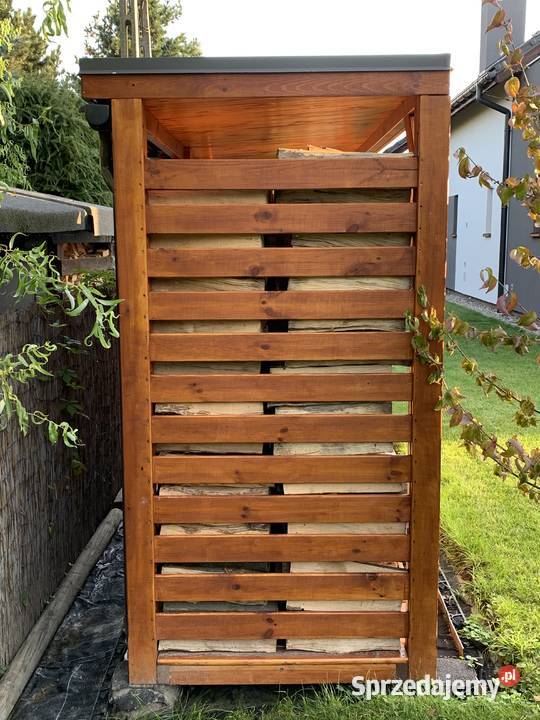 Drewutnia poszerzana 314 x 11m z dachem prostym Kalety