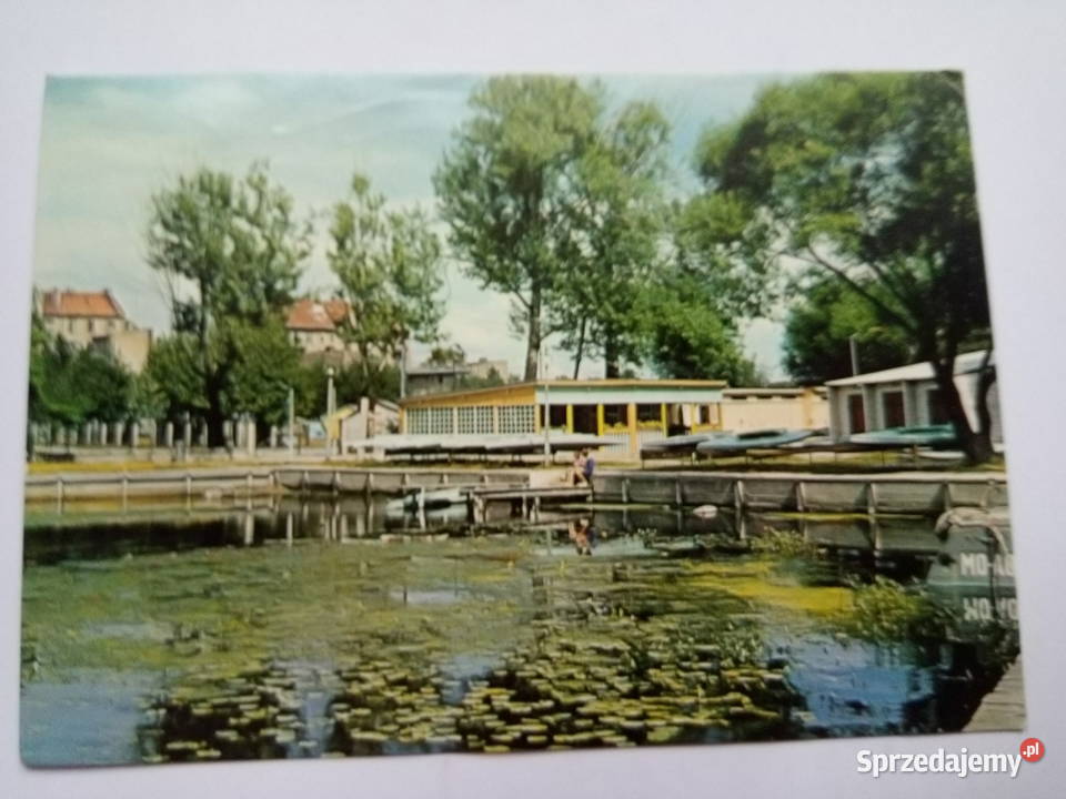 Pocztówka Ełk 1984r Znaczek śląskie