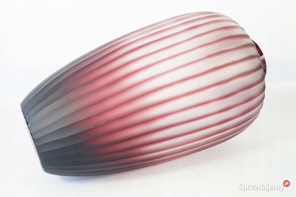 Nowoczesny szklany wazon DESIGN 34 ciekawy Gizałki