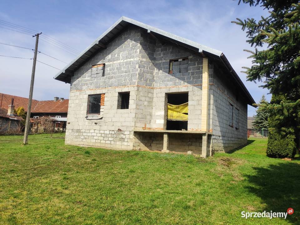 Dom w stanie surowym Warzyce