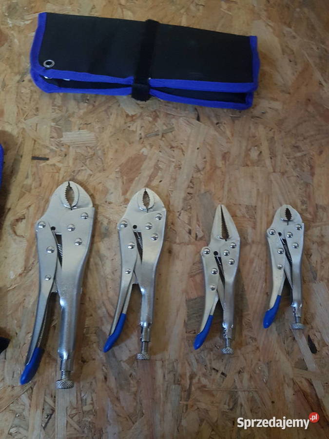 SZCZYPCE ZACISKOWE MORSA KLUCZ ŻABKA ZESTAW 4 Głogowa