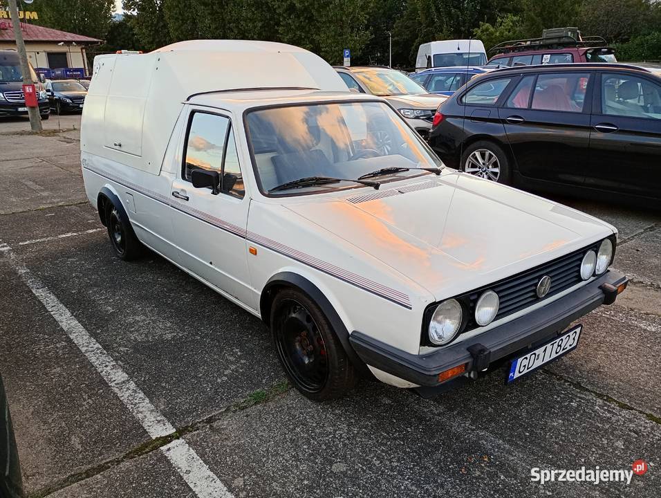 Volkswagen Caddy mk1 GTkat 18 benzyna manualna Gdańsk