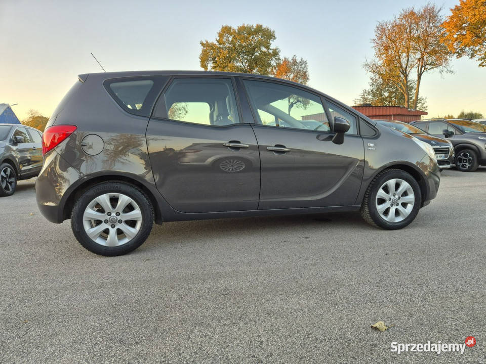 Opel Meriva 14Turbo 120 II 2010 nieuszkodzony kujawsko-pomorskie
