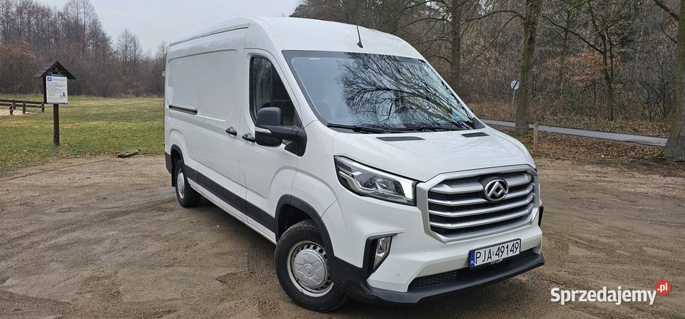 Dostawczy furgon Maxus Deliver 9 wielofunkcyjna kierownica Jarocin