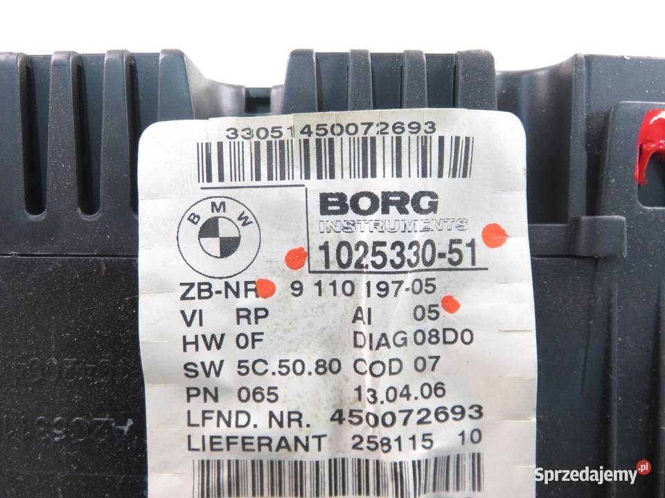 LICZNIK BMW 3 E90 318 i 129 N46 B20 B 102533051