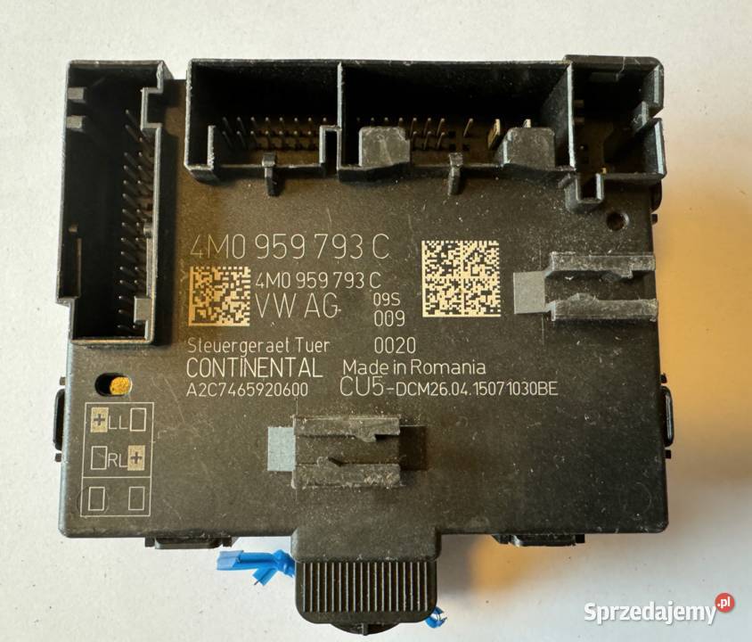 AUDI Q7 MODUŁ DRZWI STEROWNIK 4M0959793C MODUŁ osobowe Kłodzko sprzedam