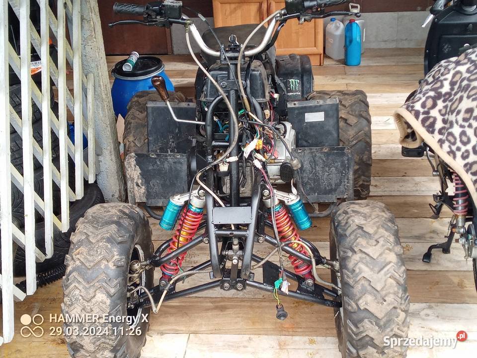 quad rama z kołami Charnowo