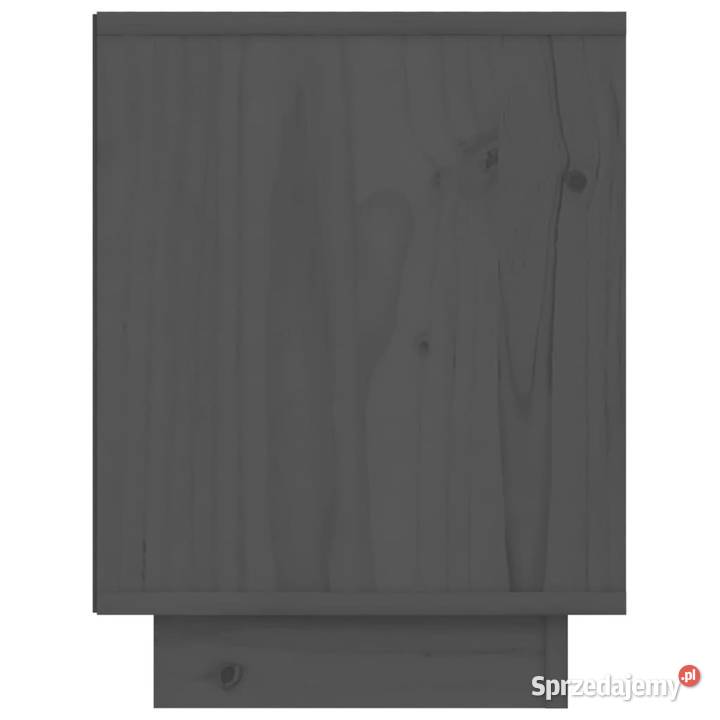 Szafka nocna szara 40x30x40 lite drewno sosnowe mazowieckie Warszawa