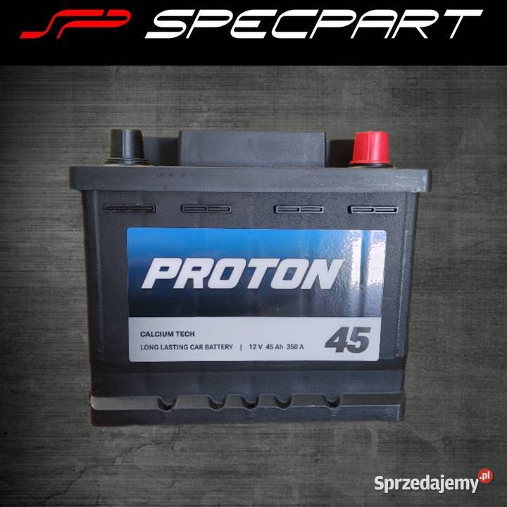 Akumulator PROTON 45Ah 350A EN PRAWY PLUS Pozostałe Łódź