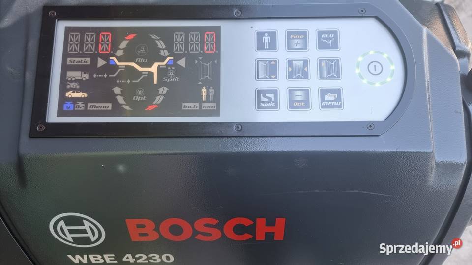 BOSCH WBE4230 automat wyważarka corghi