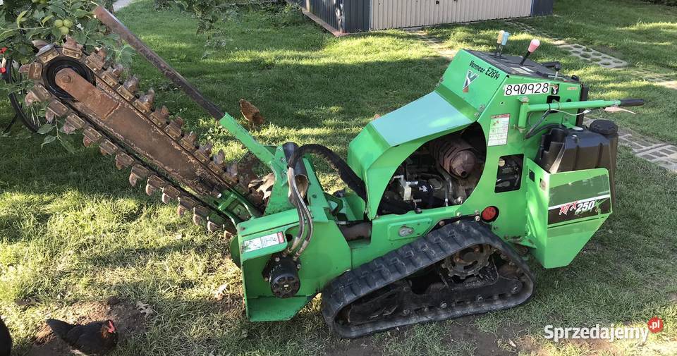 Koparka lancuchowa VERMEER RTX250 MOCNA szeroki Tarnów