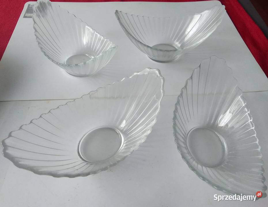 Salaterka Miseczka szklana łódka ARC FRANCE Rewal