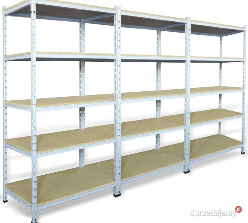 Mocne regały magazynowe 200x100x60 4 polki Pozostałe małopolskie Tęgoborze
