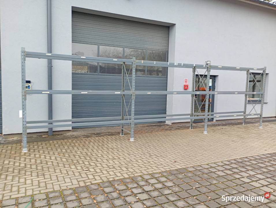 Regał Dexion 200cmx80 do kontenera garażowy Magazynowanie lubelskie Zamość