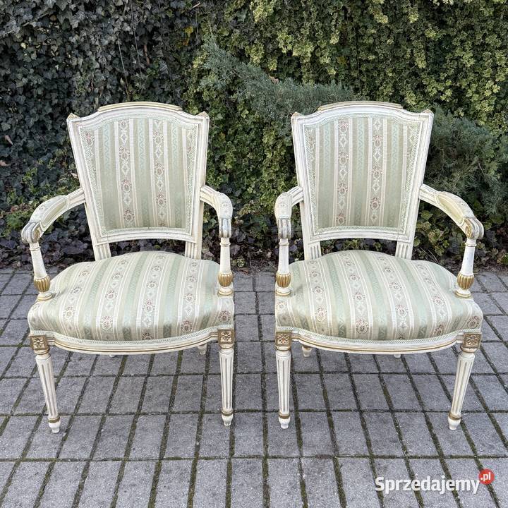 ARTexpert Para Francuskich foteli Ludwik XVI zachodniopomorskie