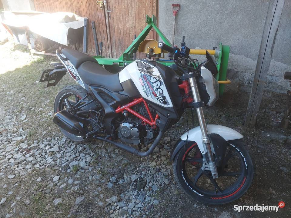 Motocykl Naked KSR Kat B 2017 nieuszkodzony Blizne sprzedam