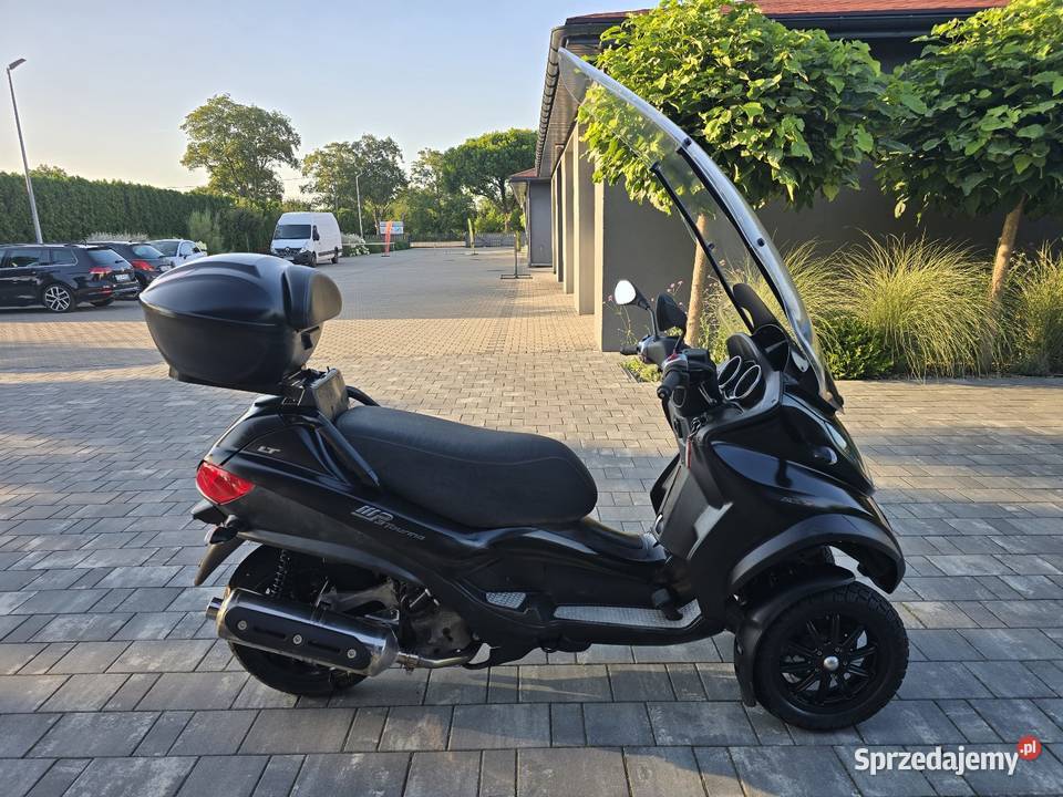 Piaggio MP3 500 LT Sport Na KatB Prezentacja bagażnik Piaggio