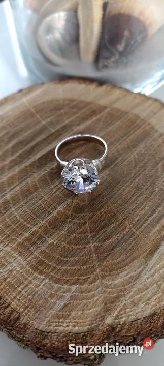 Pierścionek sygnowany srebro Piotrków Kujawski sprzedam