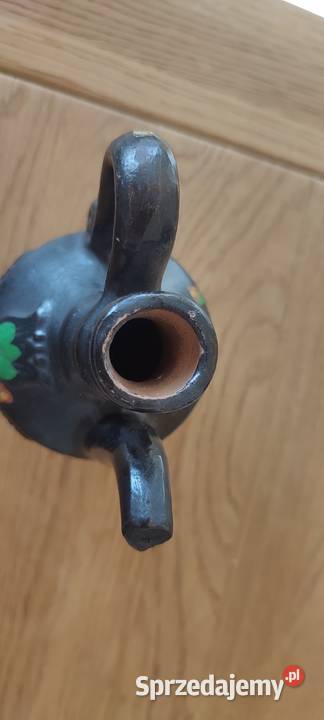 Ładny mały dzbanuszek z kamionki Vintage Warszawa