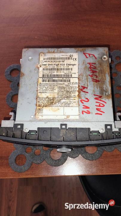 Radio navi Mercedes e klasa W212 Lubin