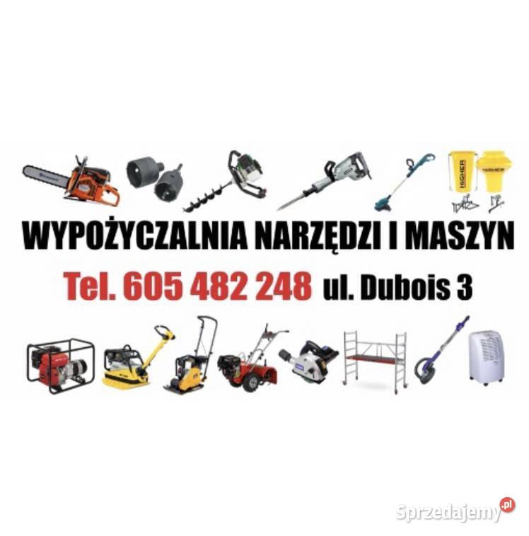 Wypożyczalnia narzędzi i maszyn Gubin