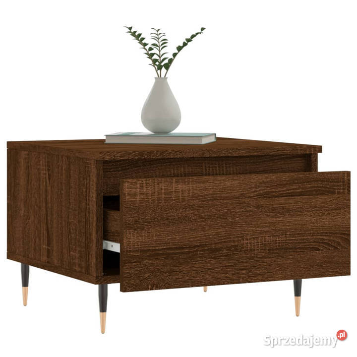 Stoliki kawowe 2 brązowy dąb 50x46x35 WM830859 Warszawa
