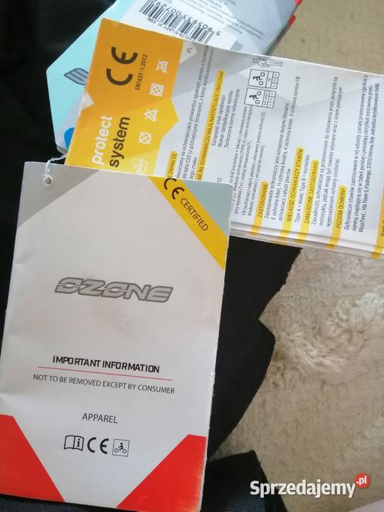 Nowa Kurtka motocyklowa firmy OZONE Bez wzoru Kurtki i płaszcze Gdańsk sprzedam