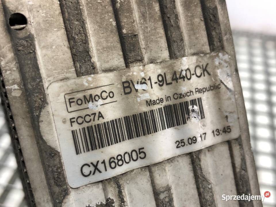 INTERCOOLER FORD TOURNEO BV619L440CK 15 120 osobowe sprzedam