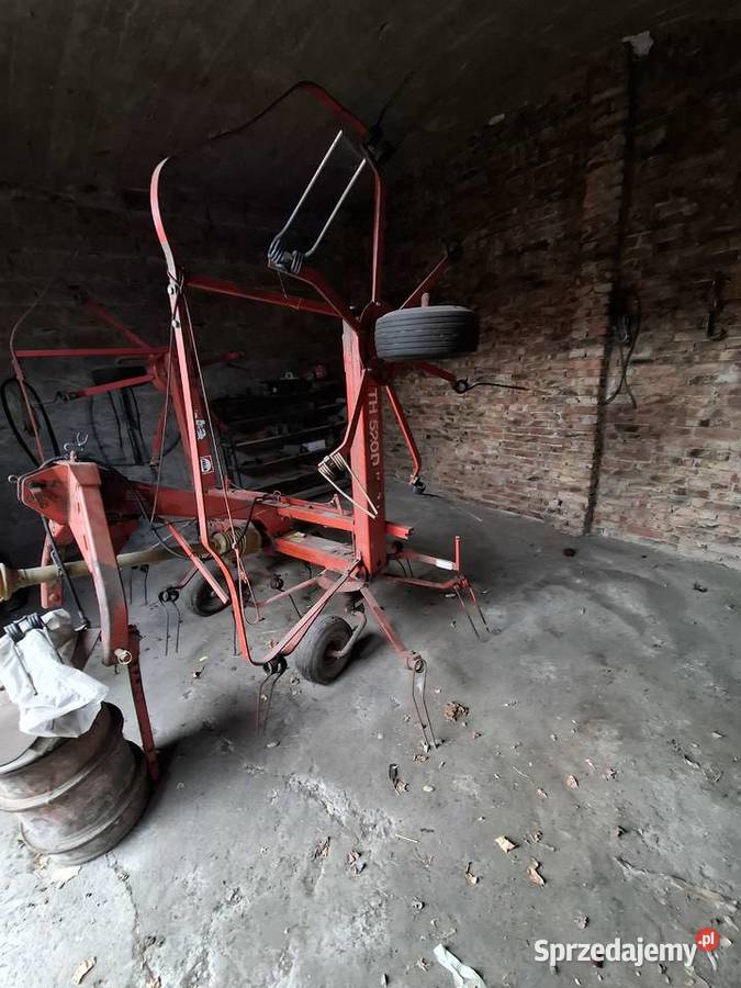 Przetrząsarka Fela 520 Zgrabiarki i przetrząsacze śląskie Żelisławice